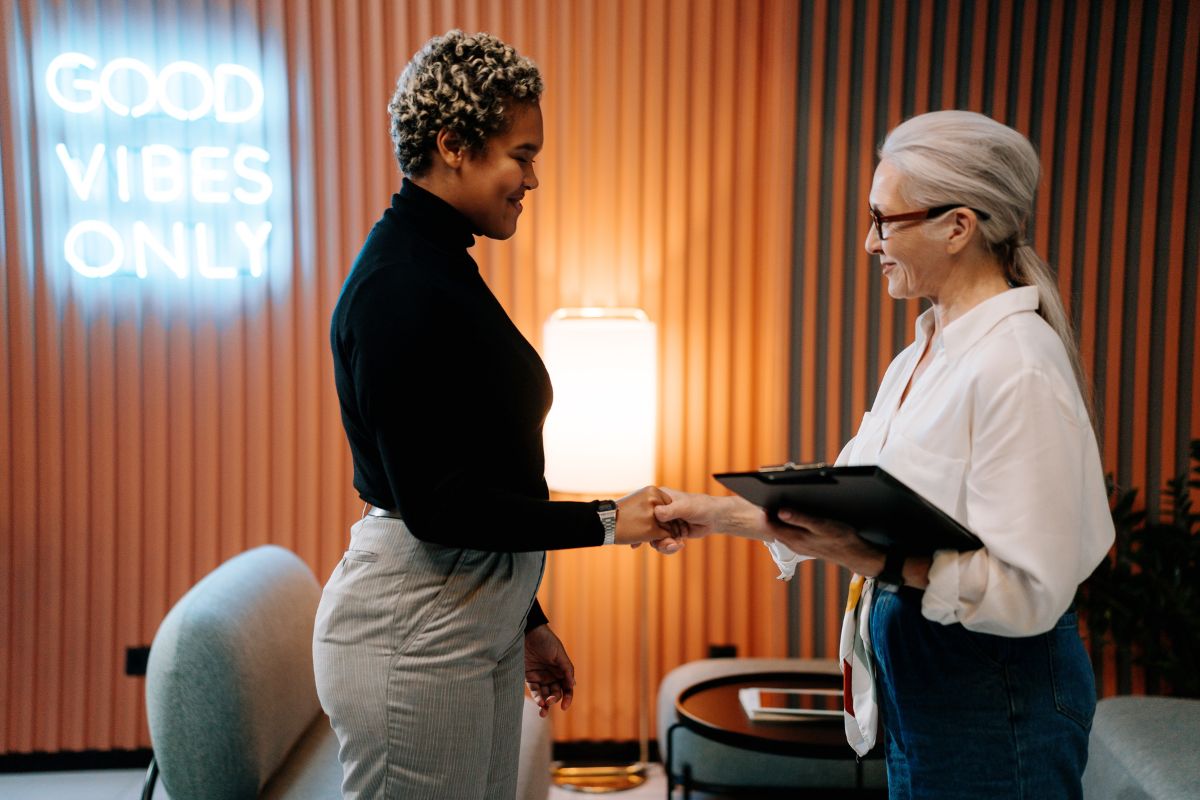 roupas entrevista de emprego.